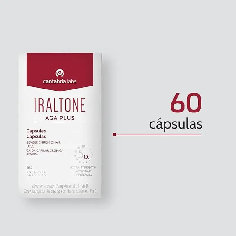 Iraltone Aga Plus, Pack 2 x 60 Capsules