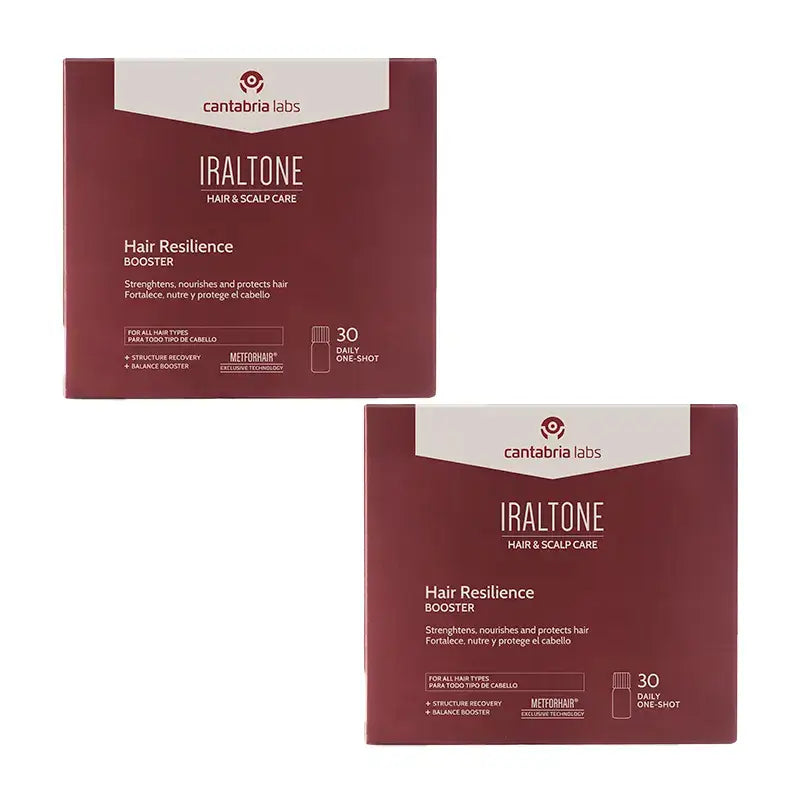 Iraltone Hair Resilience Booster, Pack 2, 60X15Ml