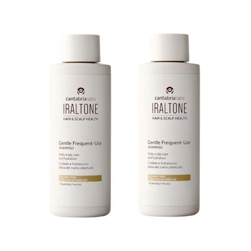 Iraltone Frequent Use Gentle Shampoo, Pack 2 x 200 ml