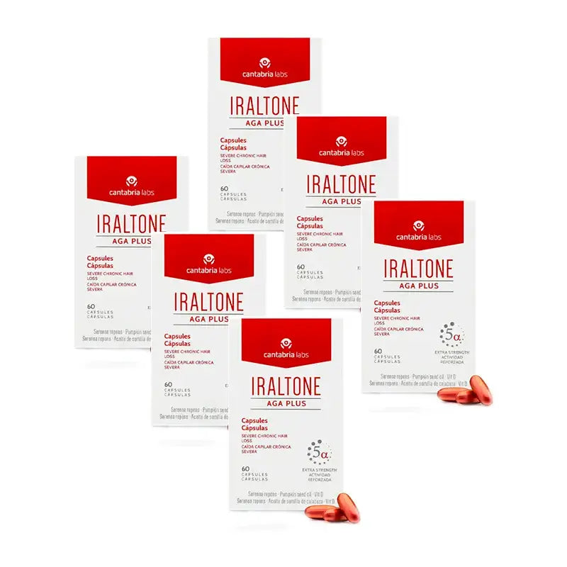 Iraltone Aga Plus, Pack 6 x 60 Capsules