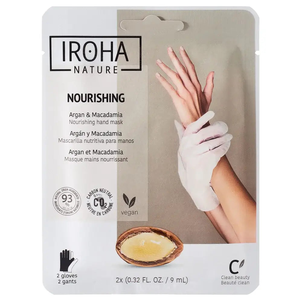 Iroha Nature Body Gloves Nourishing Mask, 20 Ml