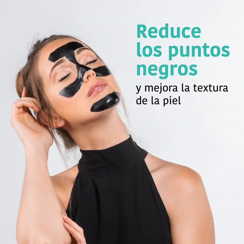 Iroha Nature Peel Off Deep Cleansing Charcoal Mask, 3 pieces, 1 gram
