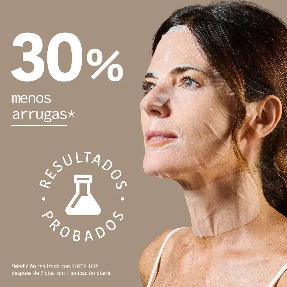 Iroha Nature Anti-Wrinkle Face & Neck Tissue Mask - Collagen , 30 ml