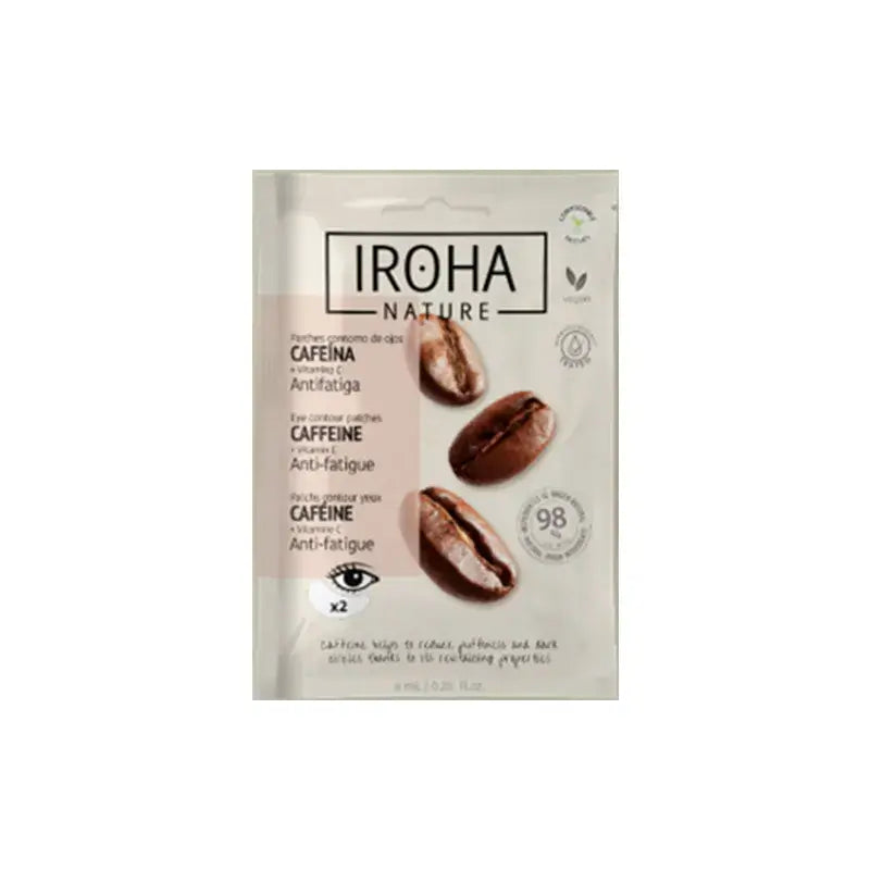 Iroha Nature Natural Extracts Anti-Fatigue Eye Patches, 1 pair
