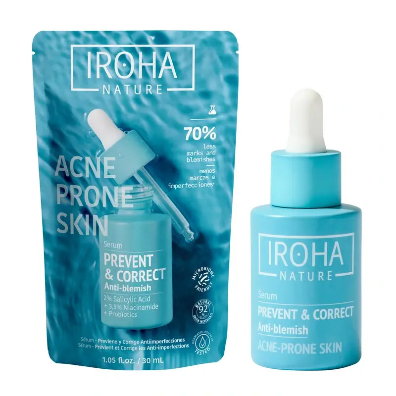 Iroha Nature Oily Skin Anti-Imperfection Serum, 30 ml