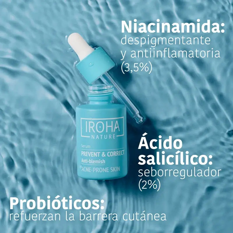 Iroha Nature Oily Skin Anti-Imperfection Serum, 30 ml