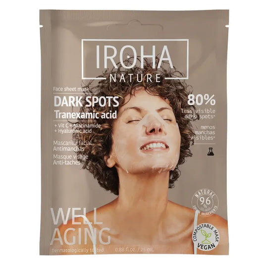 Iroha Nature Well Aging Tranexamic Acid Anti-Blemish Mask , 25 ml