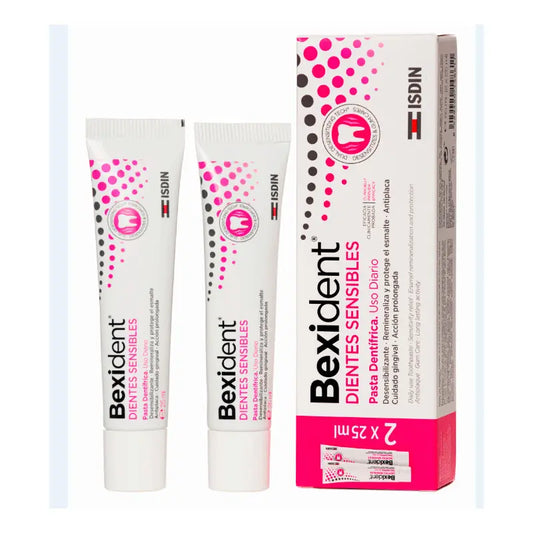 Isdin Bexident Sensitive Toothpaste 2 x 25 Ml
