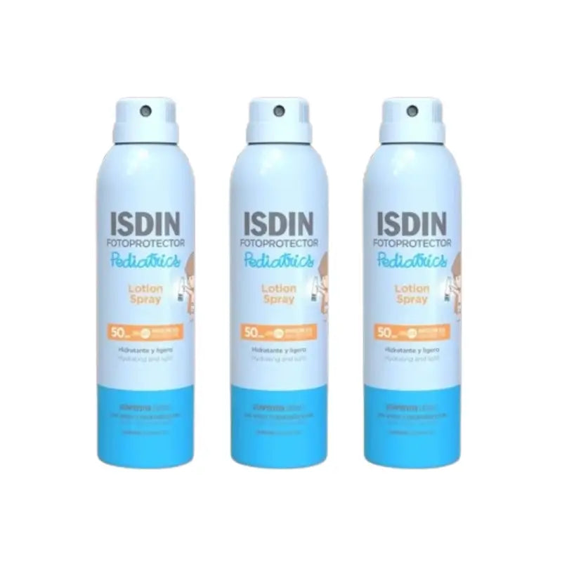 Isdin Fotoprotector Pediatrics Spray Spf 50+, 3X200 Ml