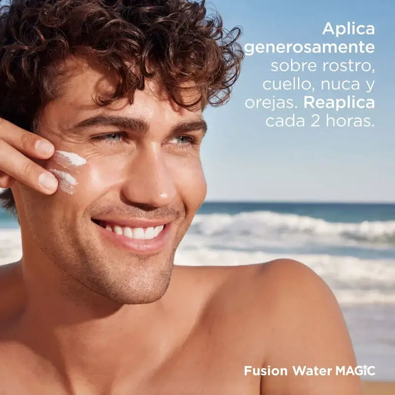 Isdin Fusion Water Magic Solar and Facial SPF 50+, 2 x 50 ml