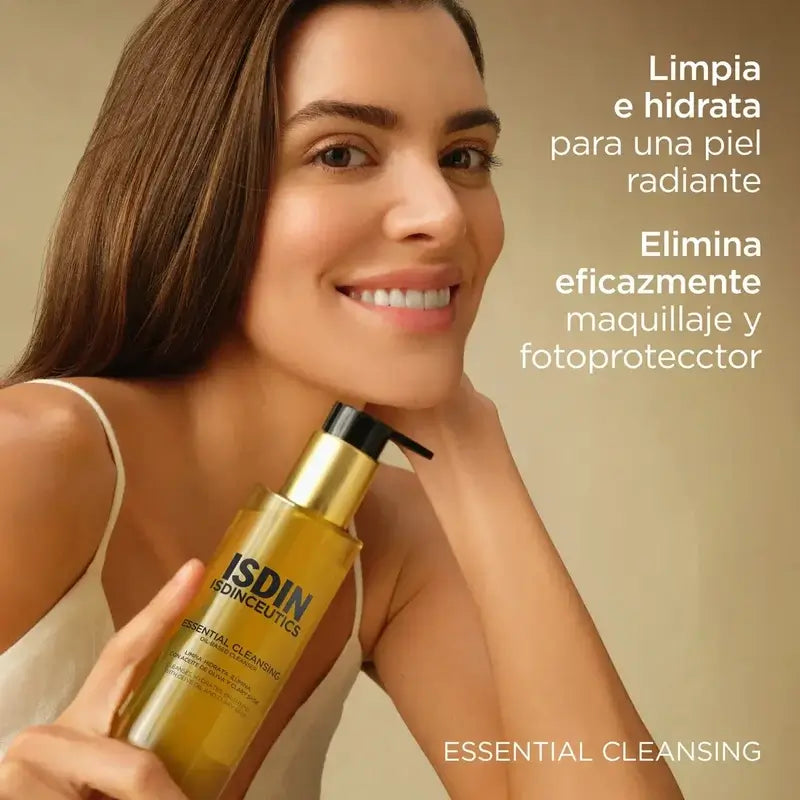 Isdinceutics Essential Cleansing Oil Cleanser 200 Ml