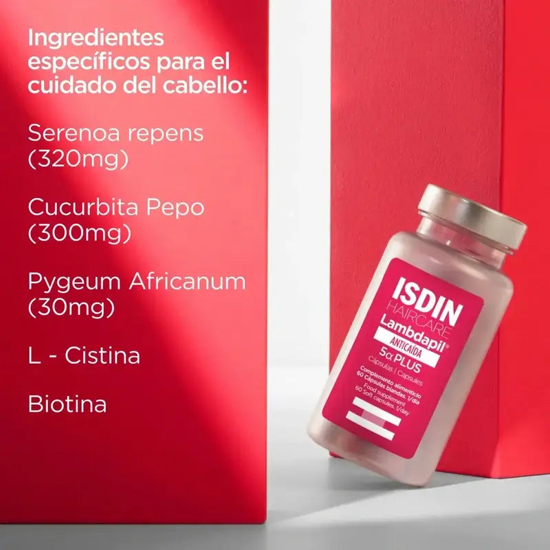 Isdin Lambdapil 5 Alfa Plus Capsules 60 Units