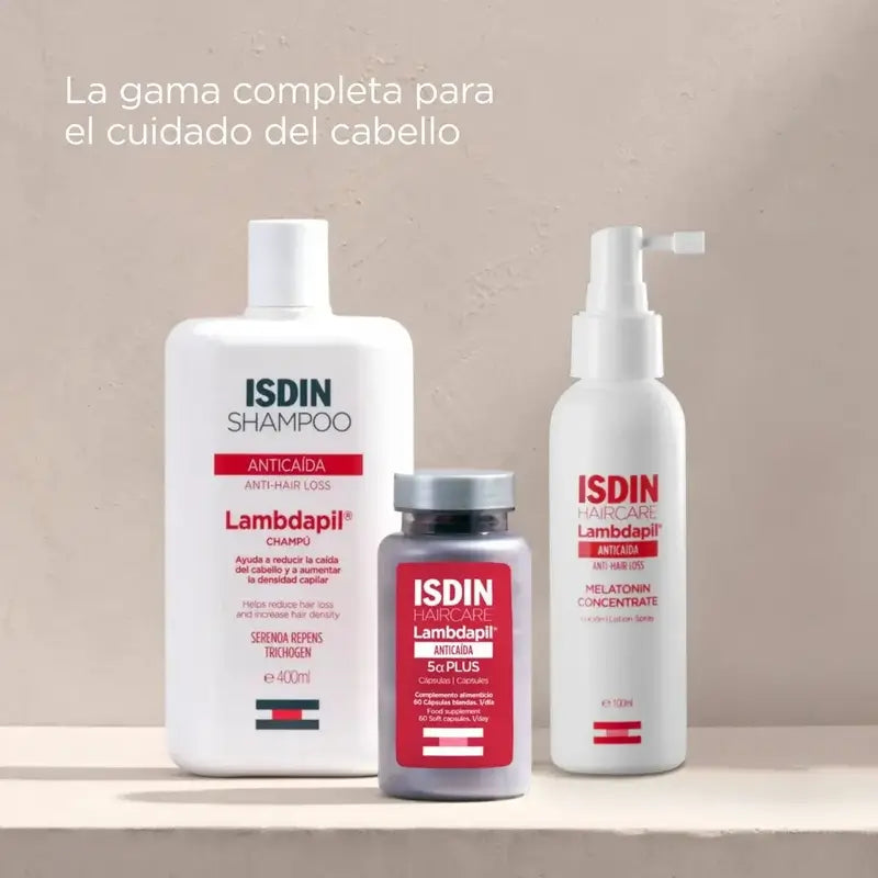 Isdin Lambdapil 5 Alfa Plus Capsules, Pack 3 x 60 Units
