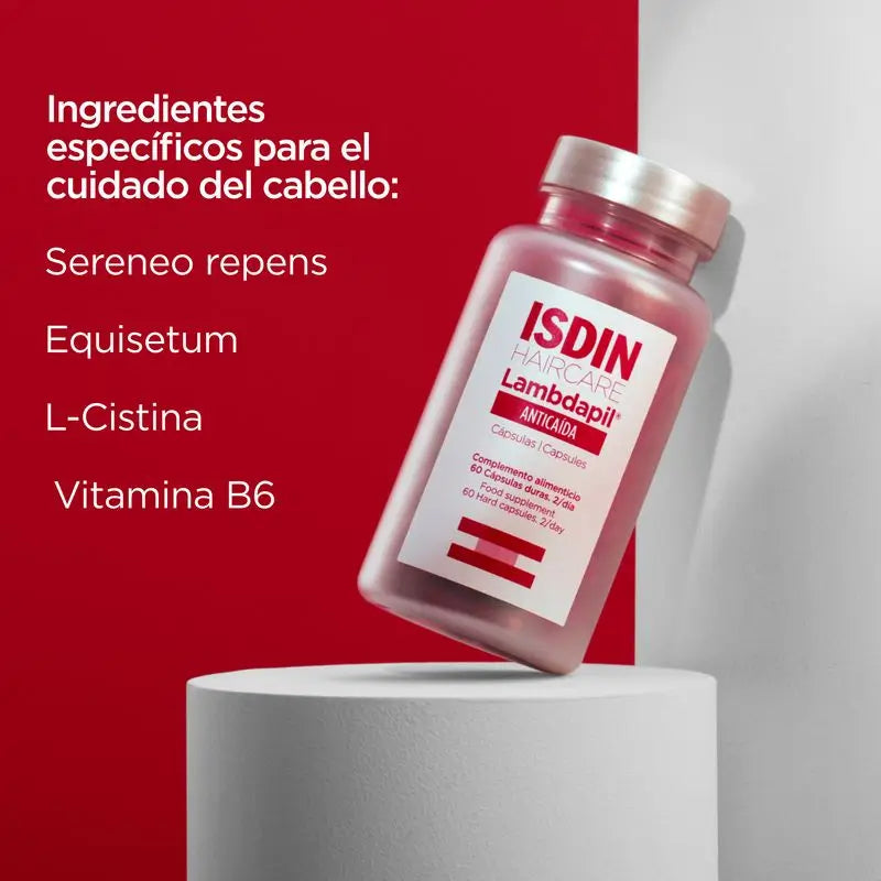 Isdin Lambdapil Anti-Hair Loss 60 Capsules