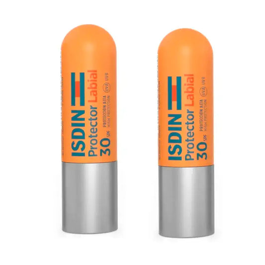 Isdin Lip Protector SPF 30, Pack 2 x 4 gr