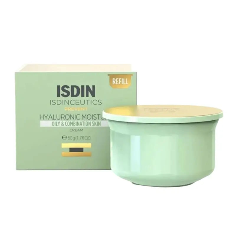 Isdinceutics Hyaluronic Oily Combination Skin Cream Refill 50 Ml
