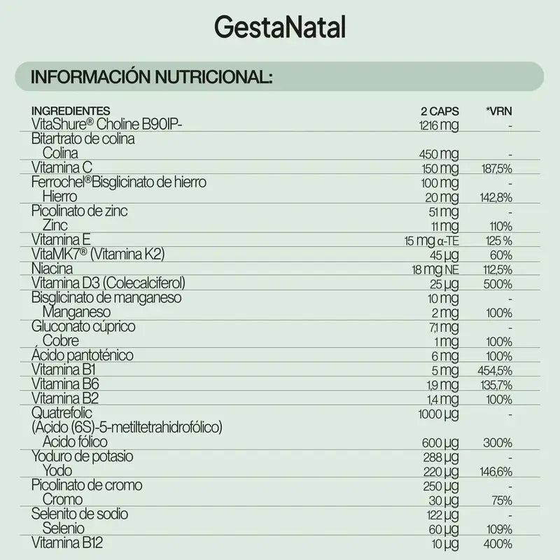Ivb Wellness Lab Gestanatal, 60 capsules