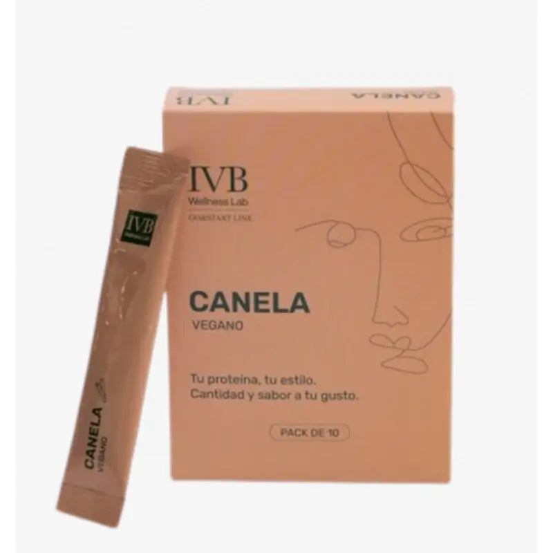 Ivb Wellness Lab Go&Start Line Sticks Cinnamon Flavour (Vegan), 10 sticks