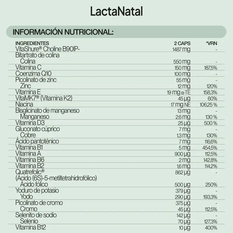 Ivb Wellness Lab Lactanatal, 60 capsules