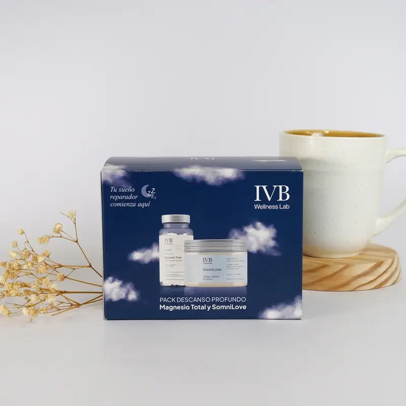 Ivb Wellness Lab Deep Rest Pack, Total Magnesium, 60 capsules + SomniLove, 180 g