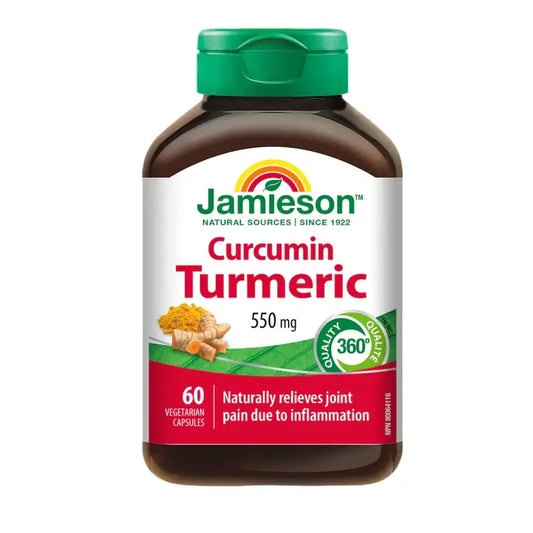 Jamieson Curcumin Curcuma 550Mg , 60 capsules