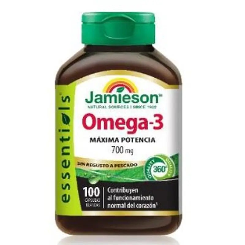 Jamieson Omega 3 Extra Strength 700Mg , 100 capsules
