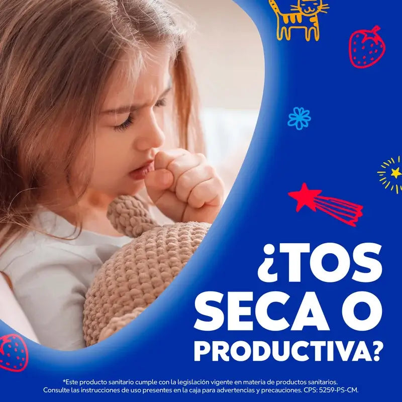 Vicks Formula Natura Cough Syrup Children's Honey Strawberry Flavour, 140 ml