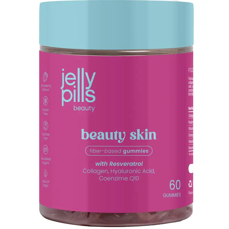 Jelly Pills Beauty Skin + Resveratrol , 60 gummies