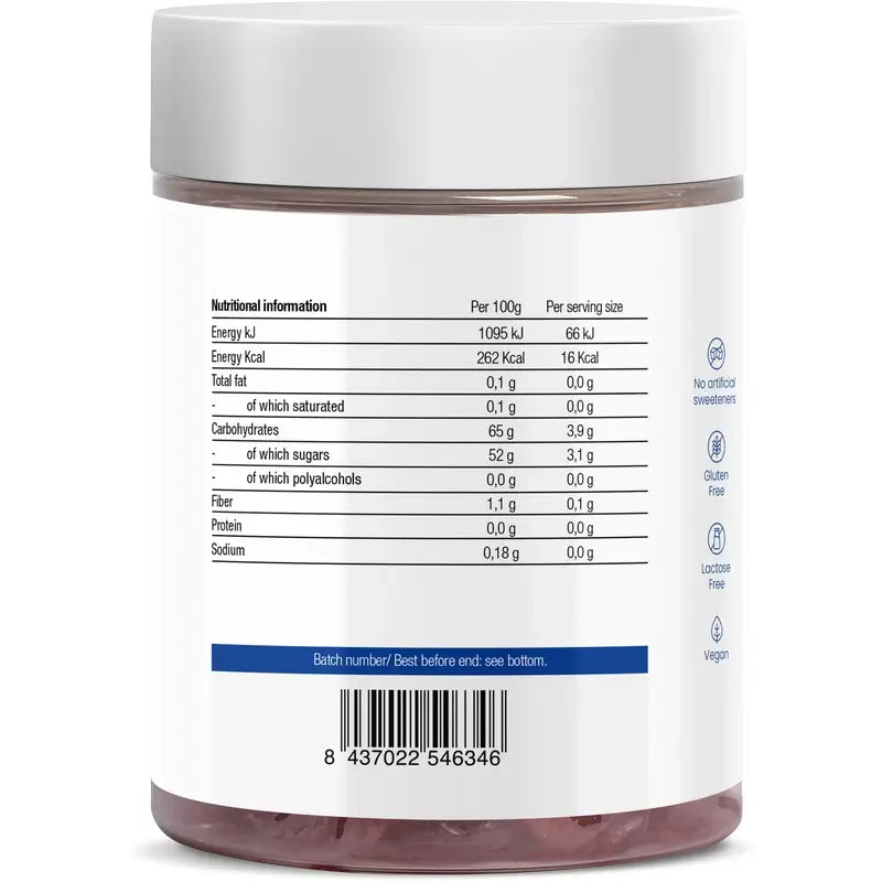 Jelly Pills Caffeine + Taurine Lemon, 60 units