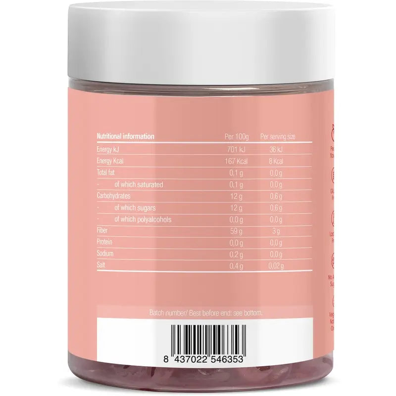 Jelly Pills: Iron + Vitamin C (Peach Flavour), 70 tablets
