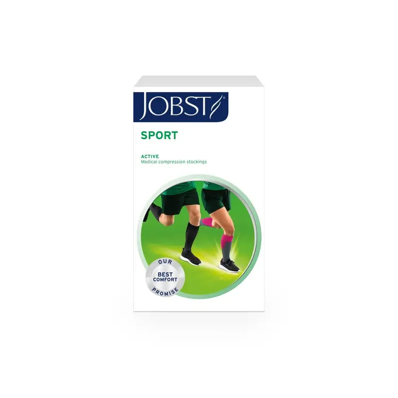 Jobst Sport Socks, Black, 15-20 Mmhg
