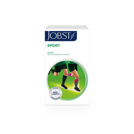 Jobst Sport Socks, Black, 20-30 Mmhg