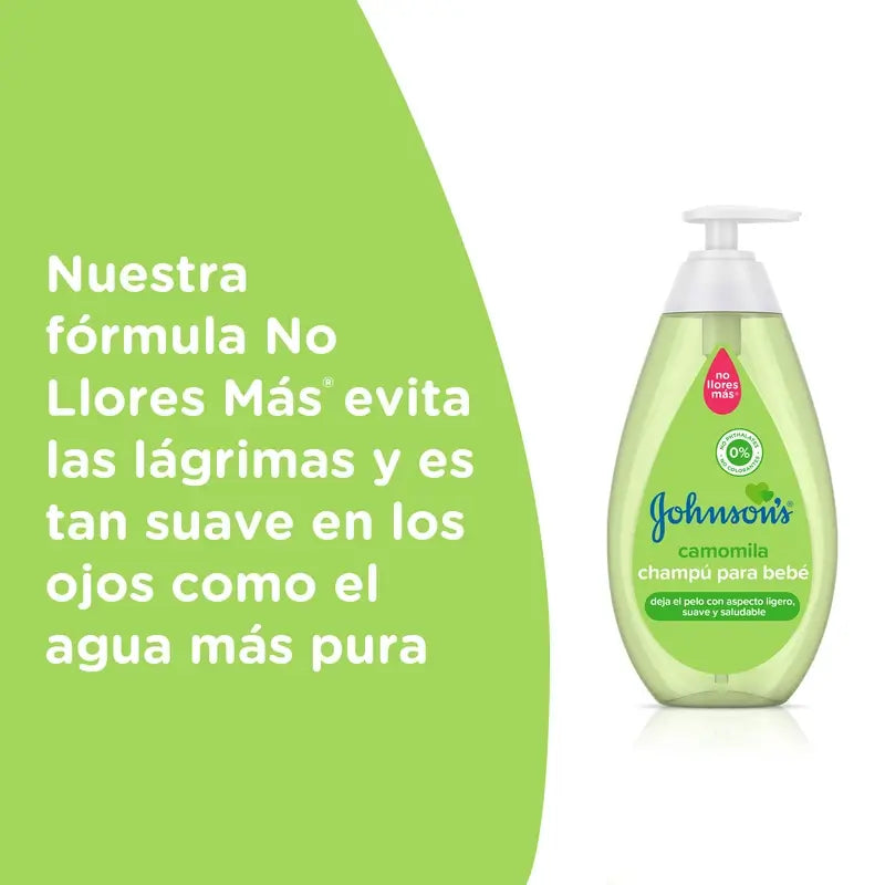 Johnson'S Baby Chamomile Shampoo with Dispenser, 500ml