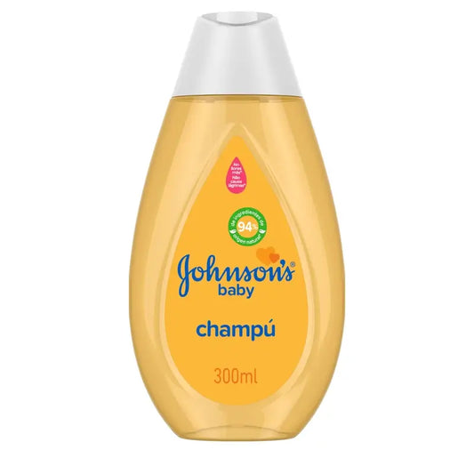 Johnson's Baby Classic Gold Shampoo, Soft, Shiny and Healthy Hair, For the Whole Family, Everyday Use, 300 ml