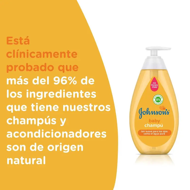 Johnson'S Baby Classic Shampoo, Soft, Shiny & Moisturised Hair, 750ml