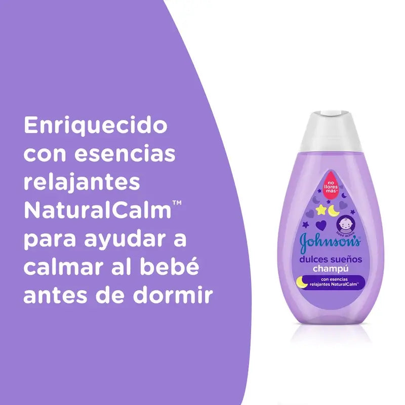Johnson'S Baby Sweet Dreams, Naturalcalm Relaxing Essence Shampoo, Lavender & Chamomile, 500 ml