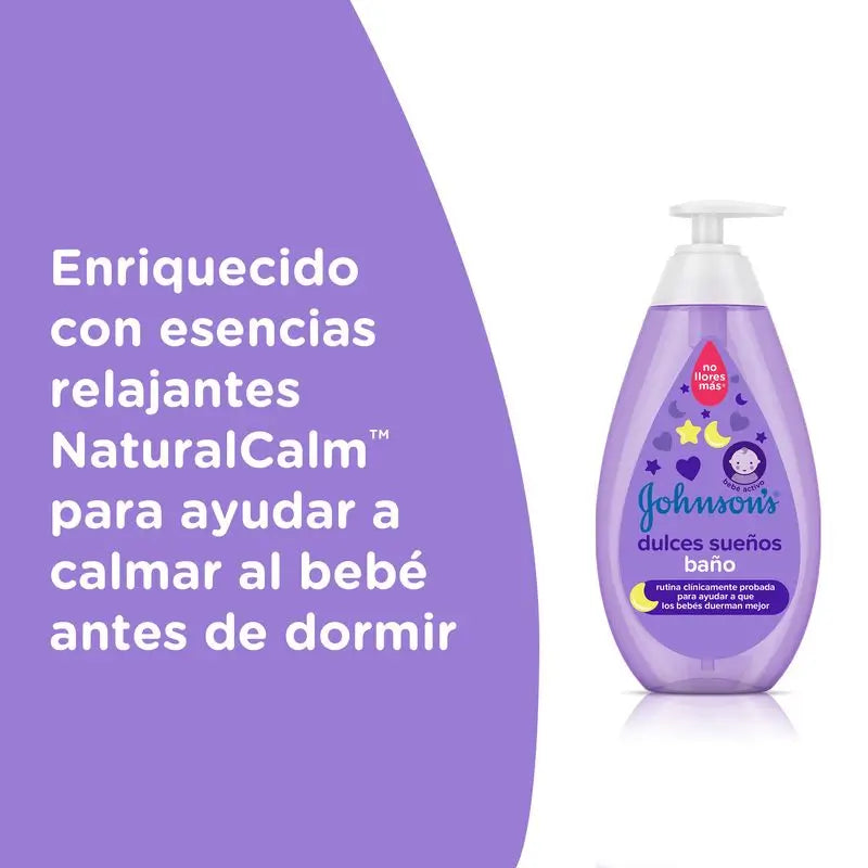 Johnson's Baby Sweet Dreams Gentle Skin Care Bath Gel, Everyday Use, 750 ml
