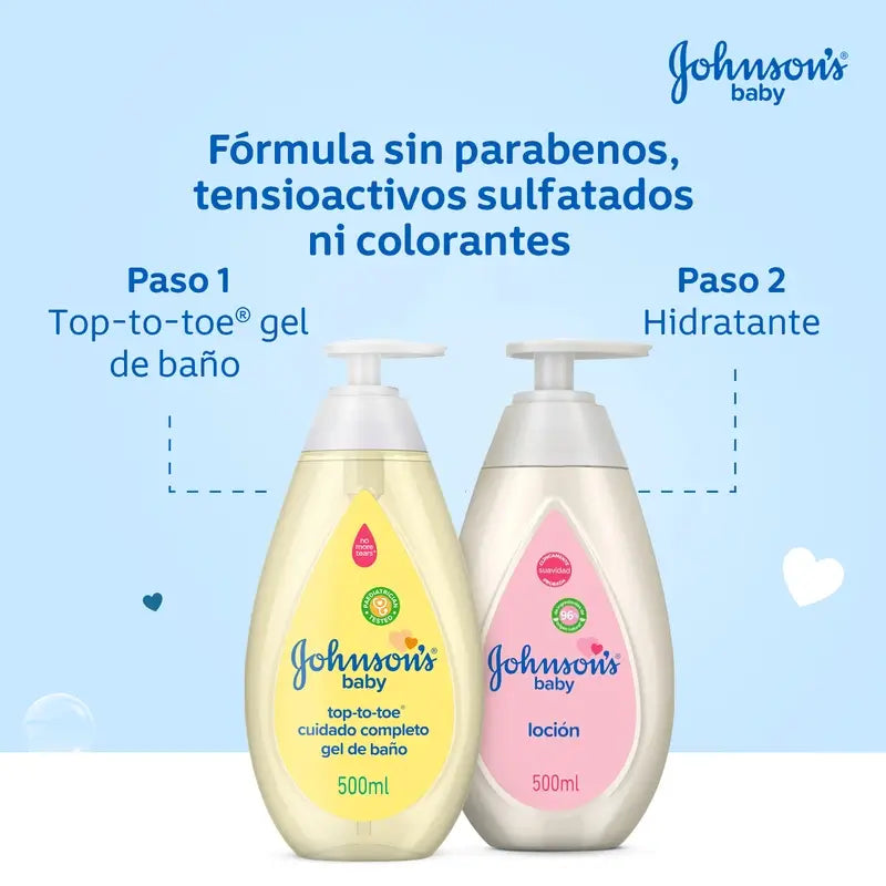 Johnson's Baby Complete Care Bath Gel, 500 ml