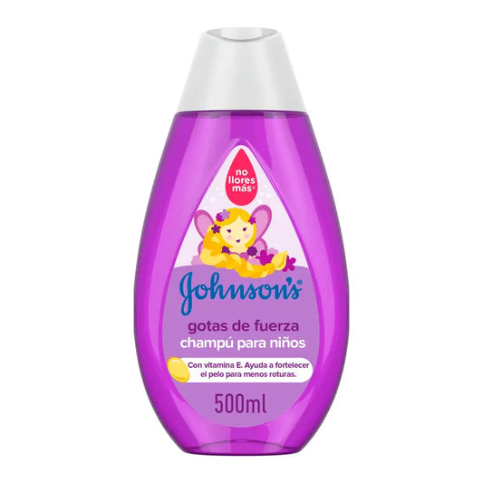 Johnson's Baby Drops of Strength Children's Shampoo, 500 ml
