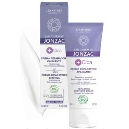 Jonzac Eco-Bio +Cica Regenerating Repair Cream 40Ml. Bio