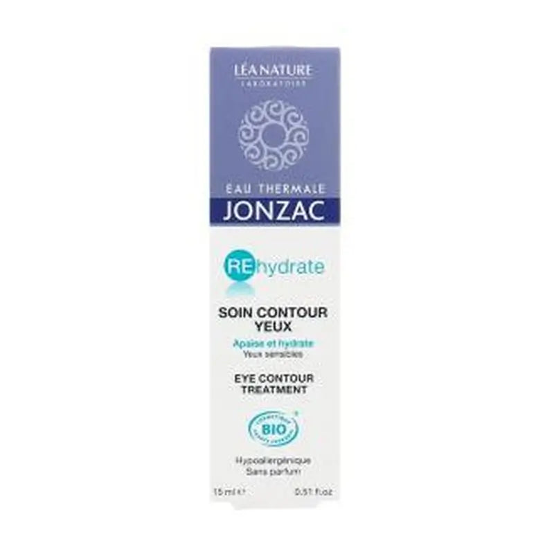 Jonzac Eco-Bio Rehydrate Unscented Eye Contour 15Ml. Bio