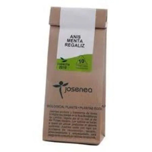 Josenea Aniseed Mint Liquorice Bag 10Sbrs.