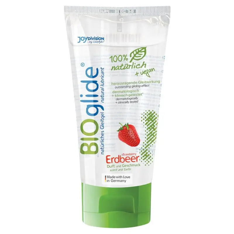 Joydivision Bioglide Strawberry Flavoured Lubricant 80ml