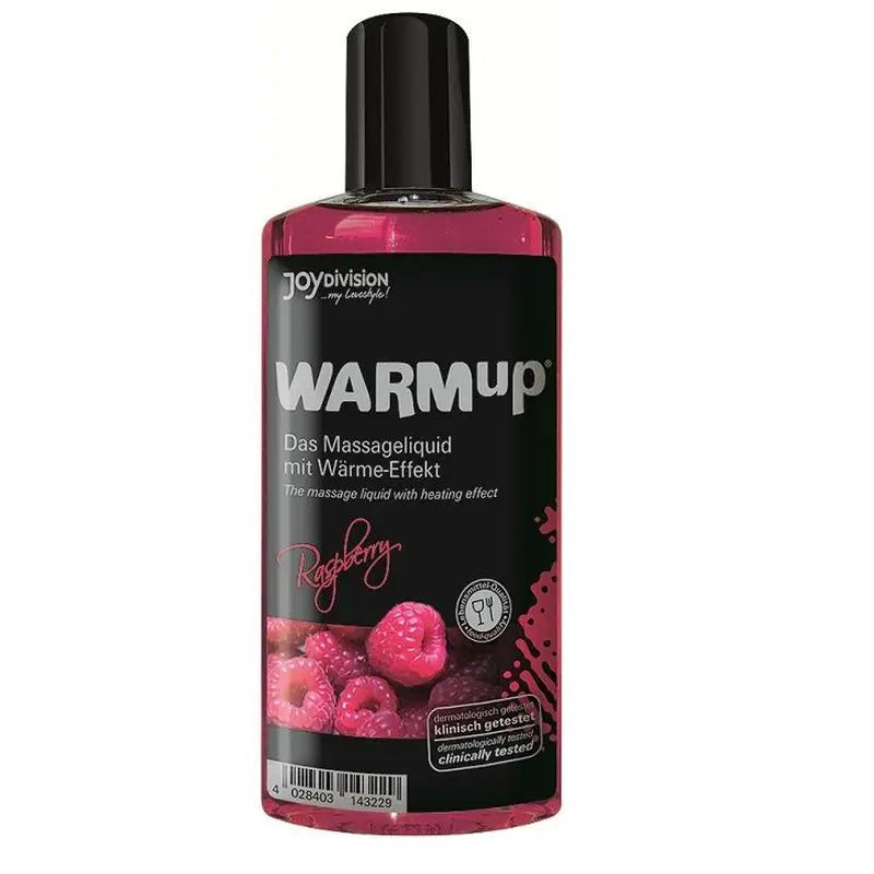 Joydivision Warmup Raspberry Warming Massage Oil 150Ml