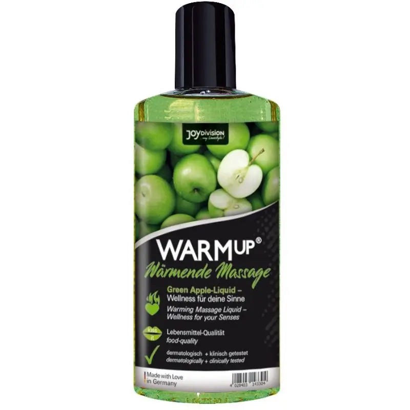 Joydivision Warmup Warmup Green Apple Massage Oil 150 Ml
