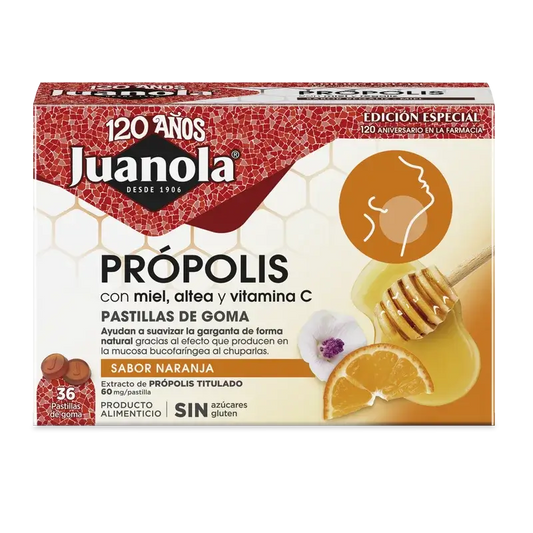 Juanola Propolis Orange 72Gr, 36 units
