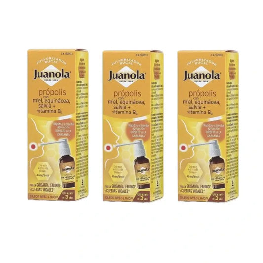 Juanola Propolis Spray Pack 3 x 30 ml