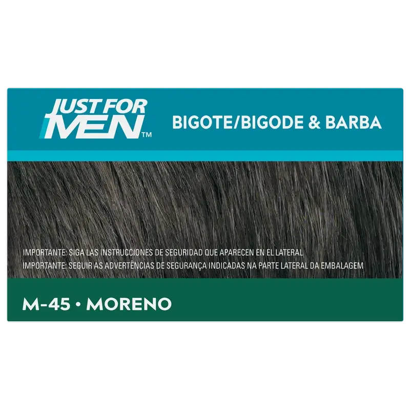 Just For Men Moustache and Brown Beard