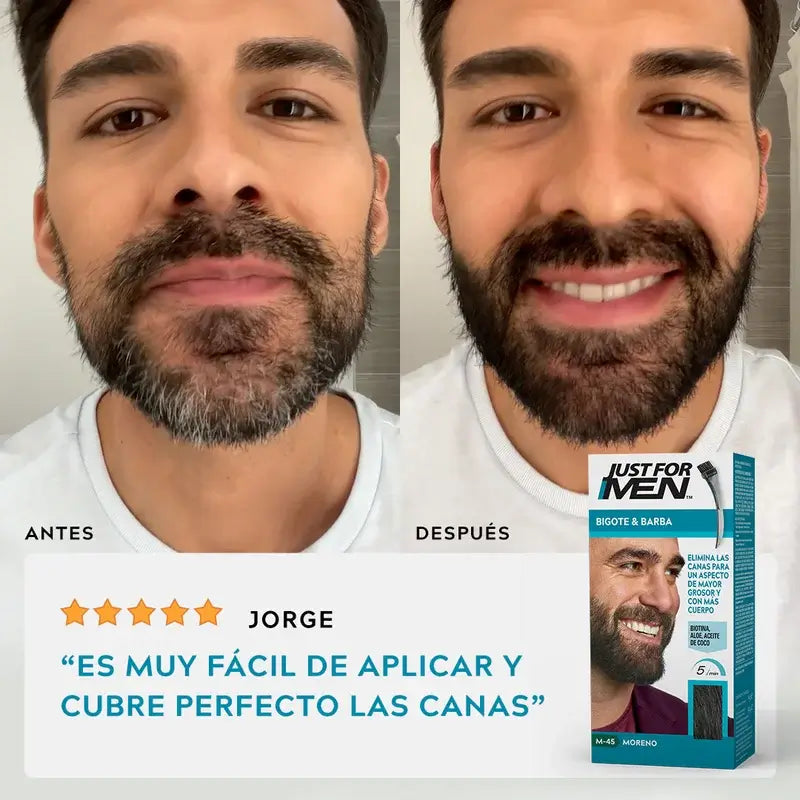 Just For Men Light Brown Moustache and Beard
