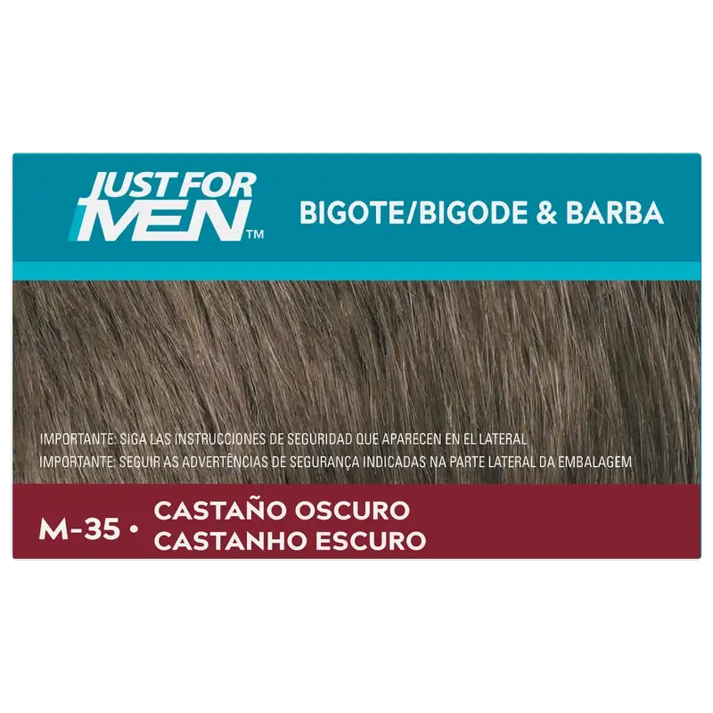 Just For Men Dark Brown Moustache and Beard